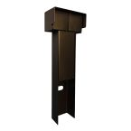 Glampère Pro+ - Tuinpaal stopcontact NLH4521ZR Zwart